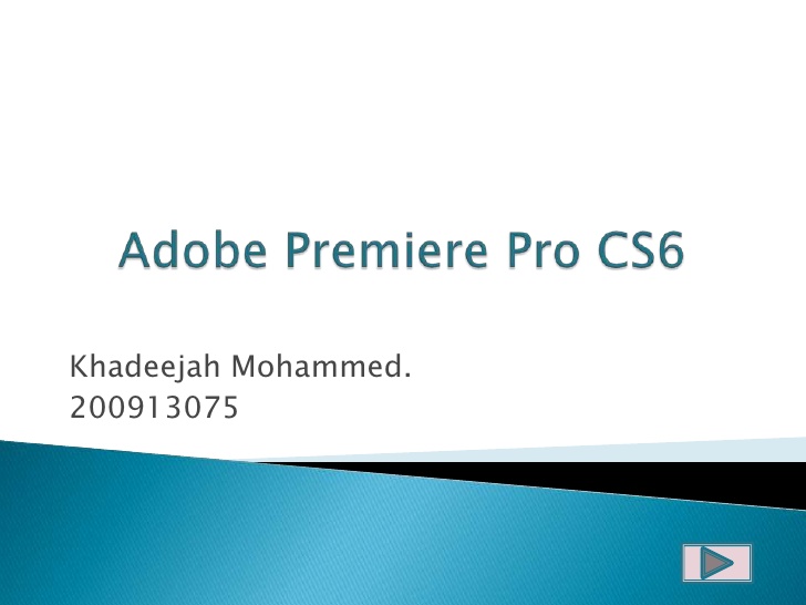advanced video codec adobe premiere